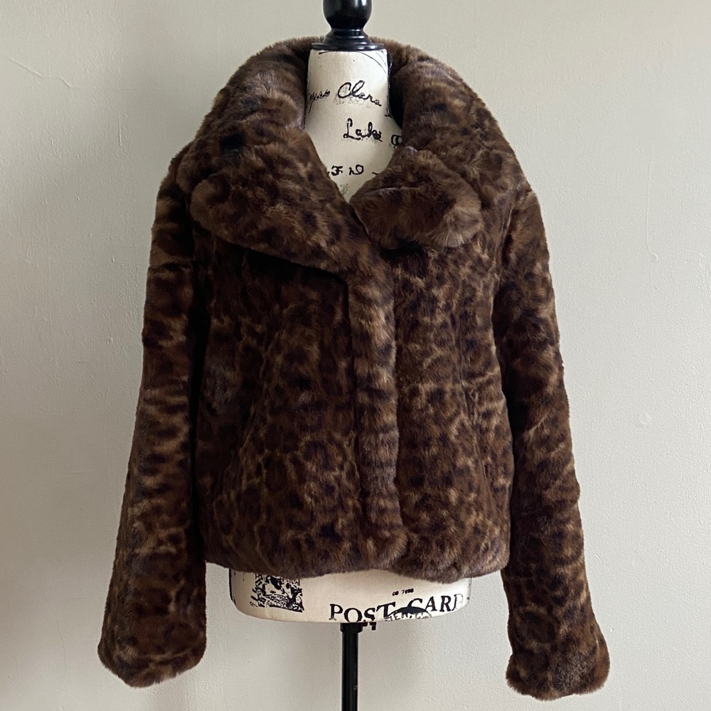 Sofía by Sofia Vergara Faux Fur Jacket